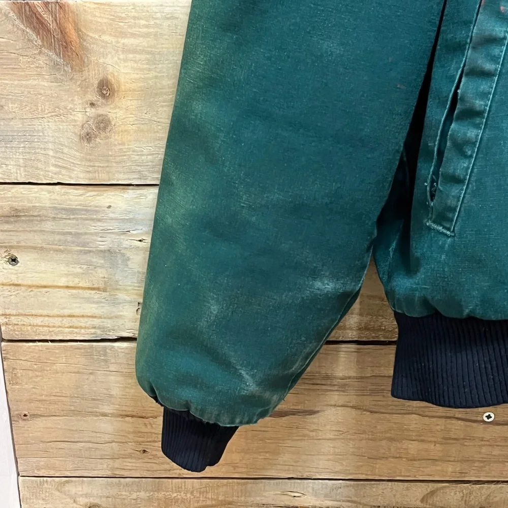 Vintage David James Rustic Bomber Jacket - Picture 4 of 15